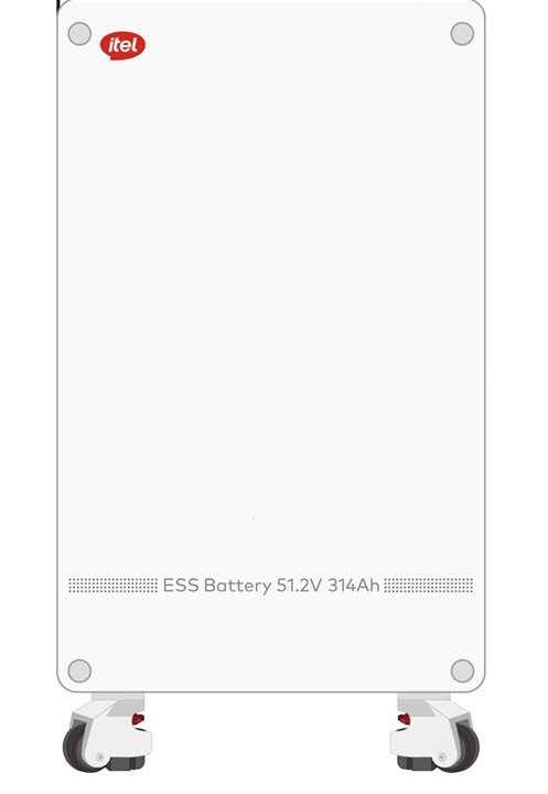 itel IPX-51314SPT 16 kWh modular battery — 51.2V 314Ah